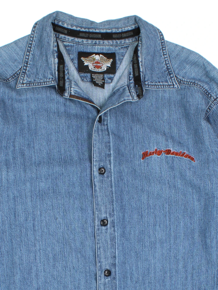 Harley-Davidson Denim Shirt (Size XL)