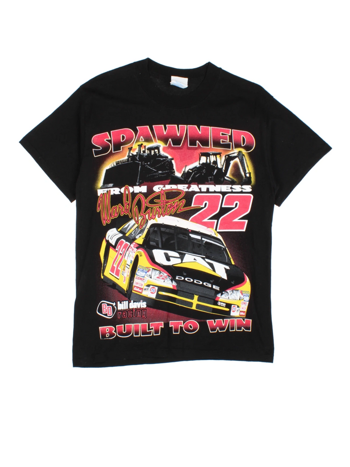 NASCAR Ward Burton Caterpillar T-Shirt (Size S)