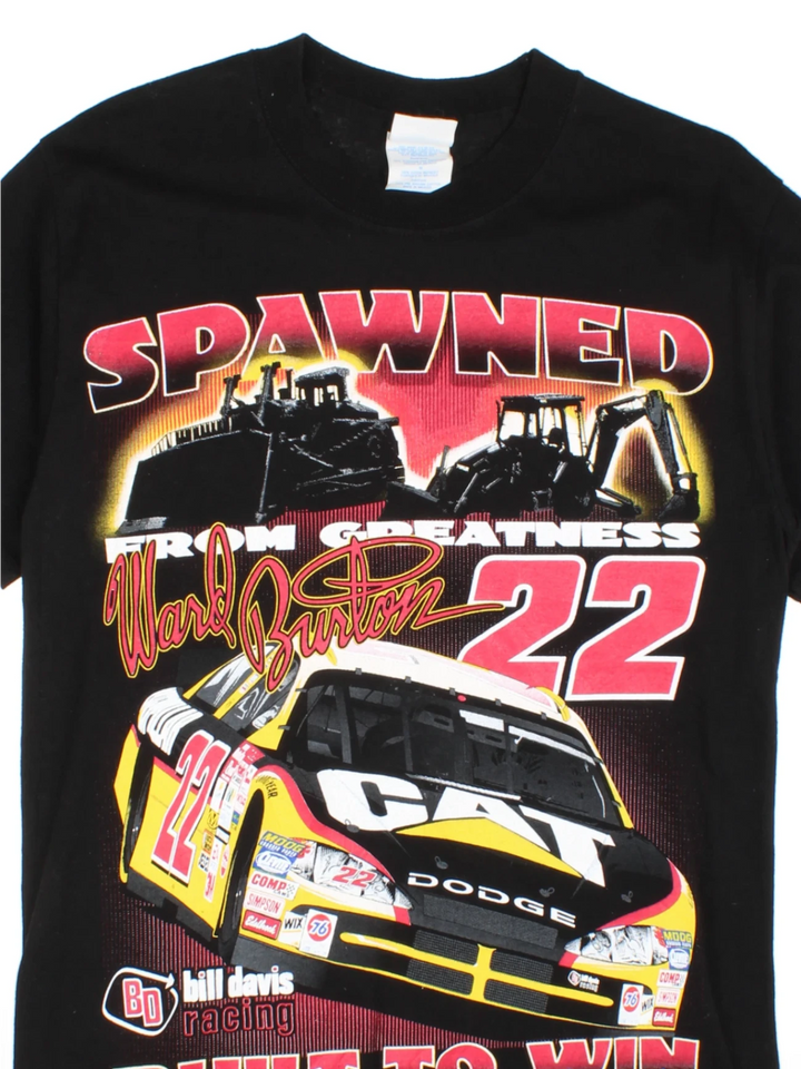 NASCAR Ward Burton Caterpillar T-Shirt (Size S)
