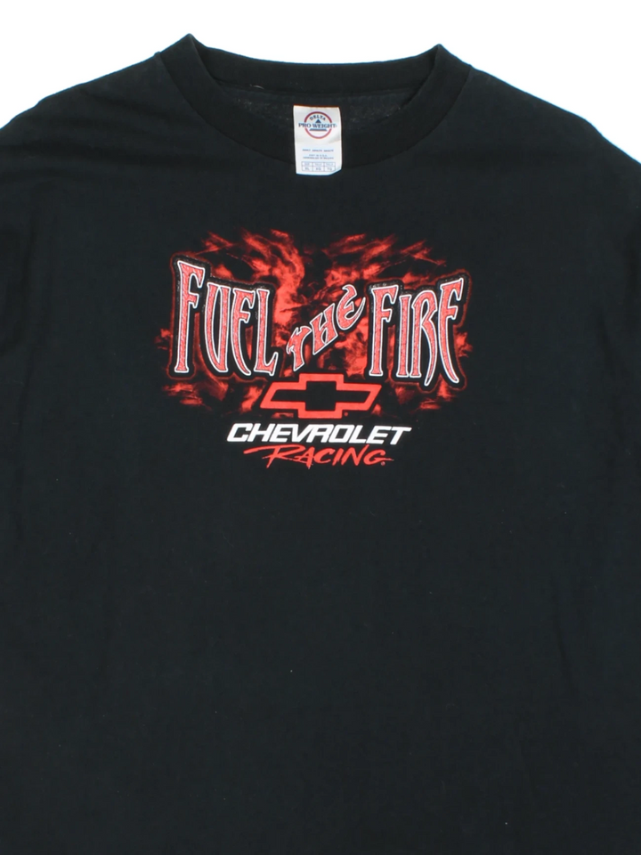 Chevrolet Racing "Fuel the Fire" Graphic T-Shirt (Size M)