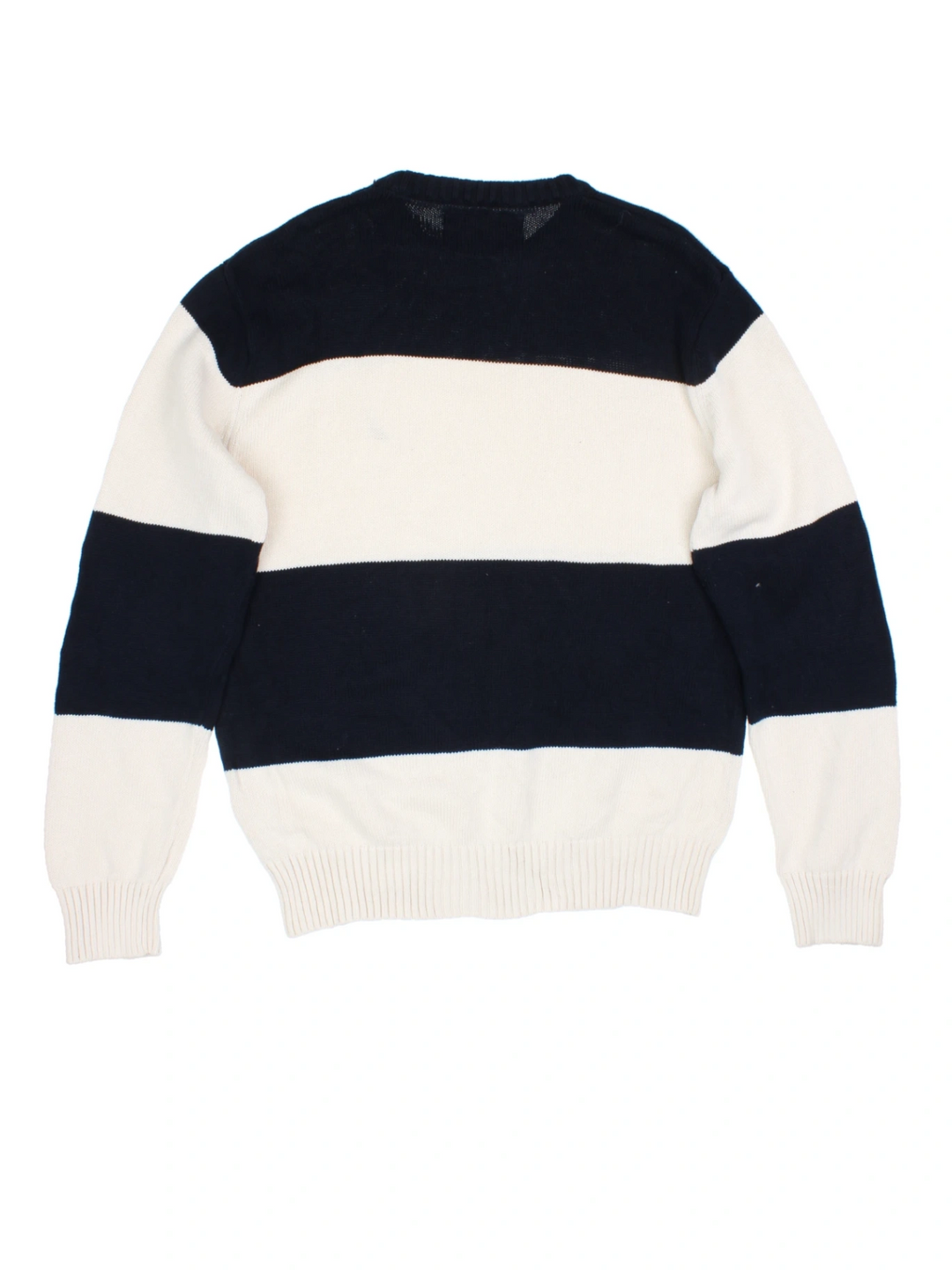 Nautica Stripe Jumper (Size L) - VintageFolk