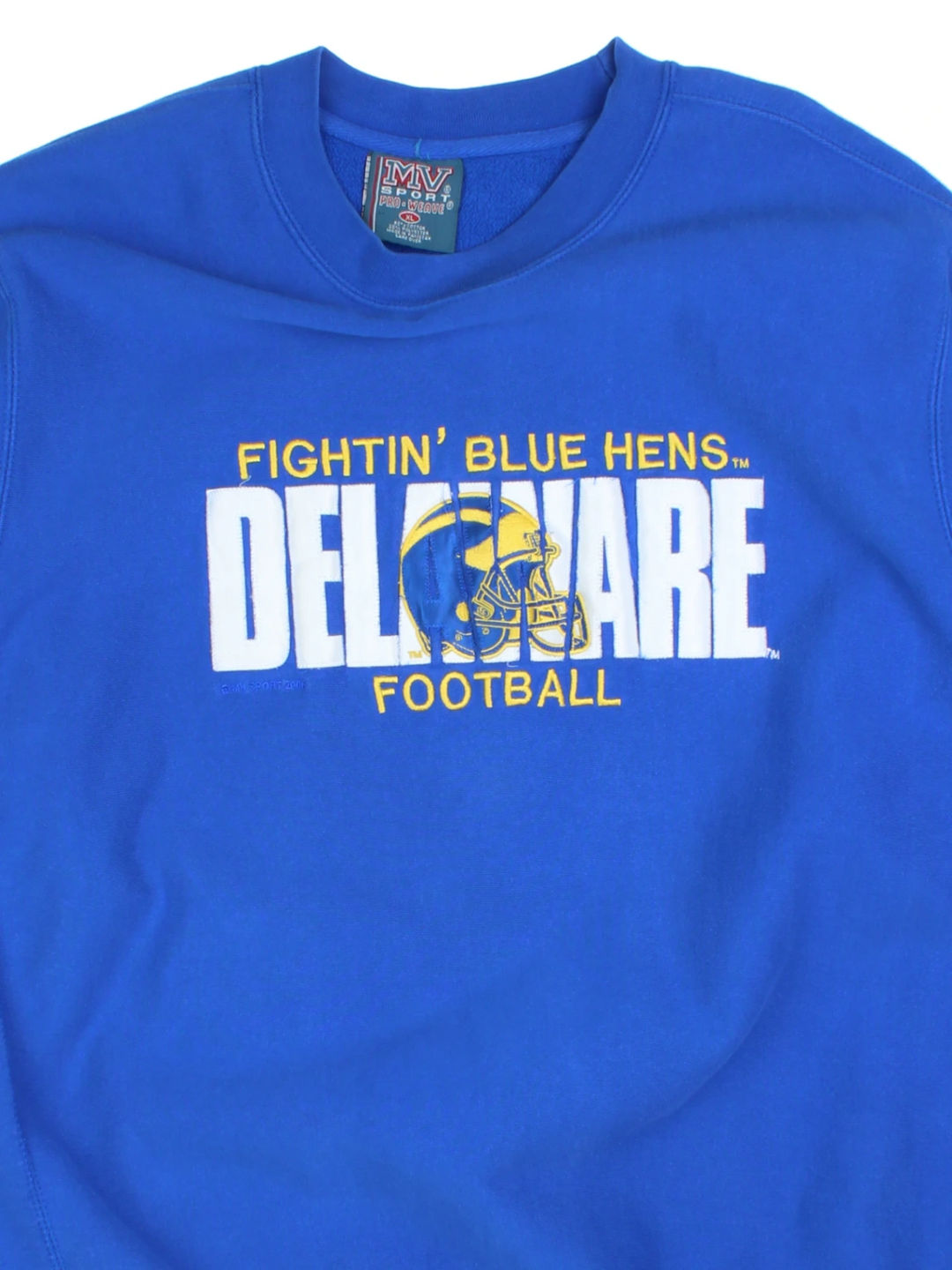 University of Delaware Fightin' Blue Hens Football Sweatshirt (Size XL)