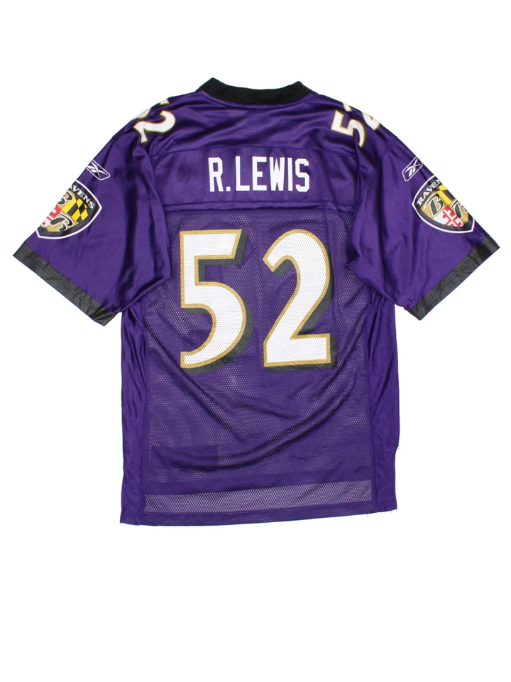 Reebok Mitchell & Ness Baltimore Ravens Ray Legacy Jersey (Size M)