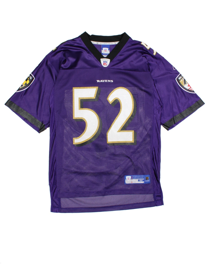 Reebok Mitchell & Ness Baltimore Ravens Ray Legacy Jersey (Size M)