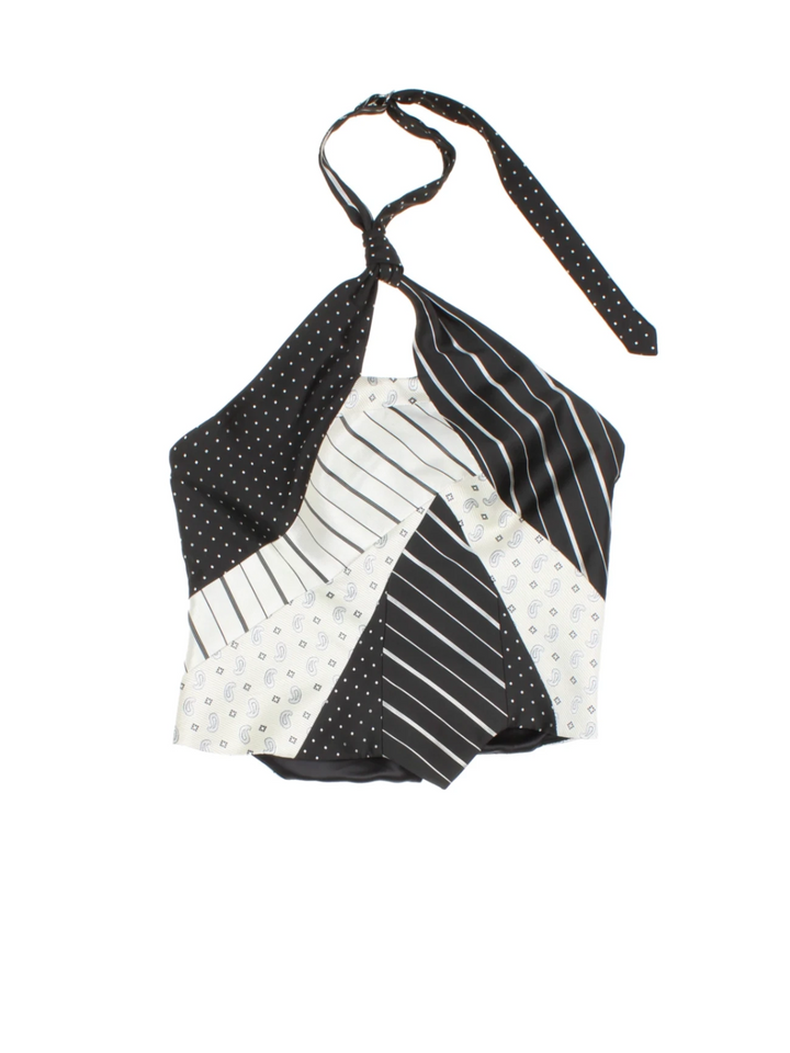 Y2K Karen Millen Halter Neck Top (Size S)