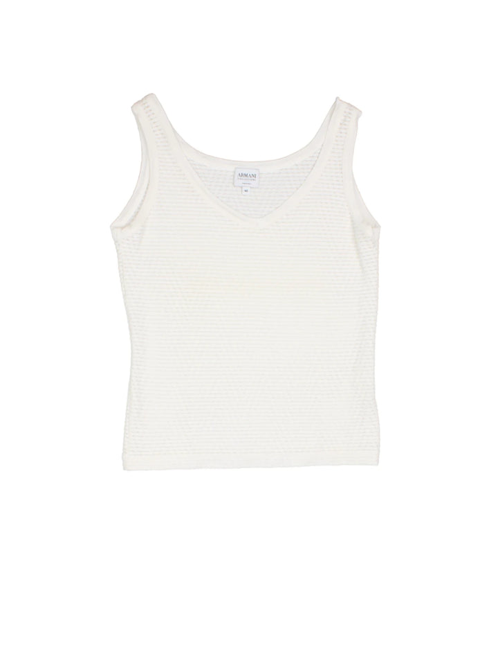 Y2K Armani Tank Top (Size XXS)