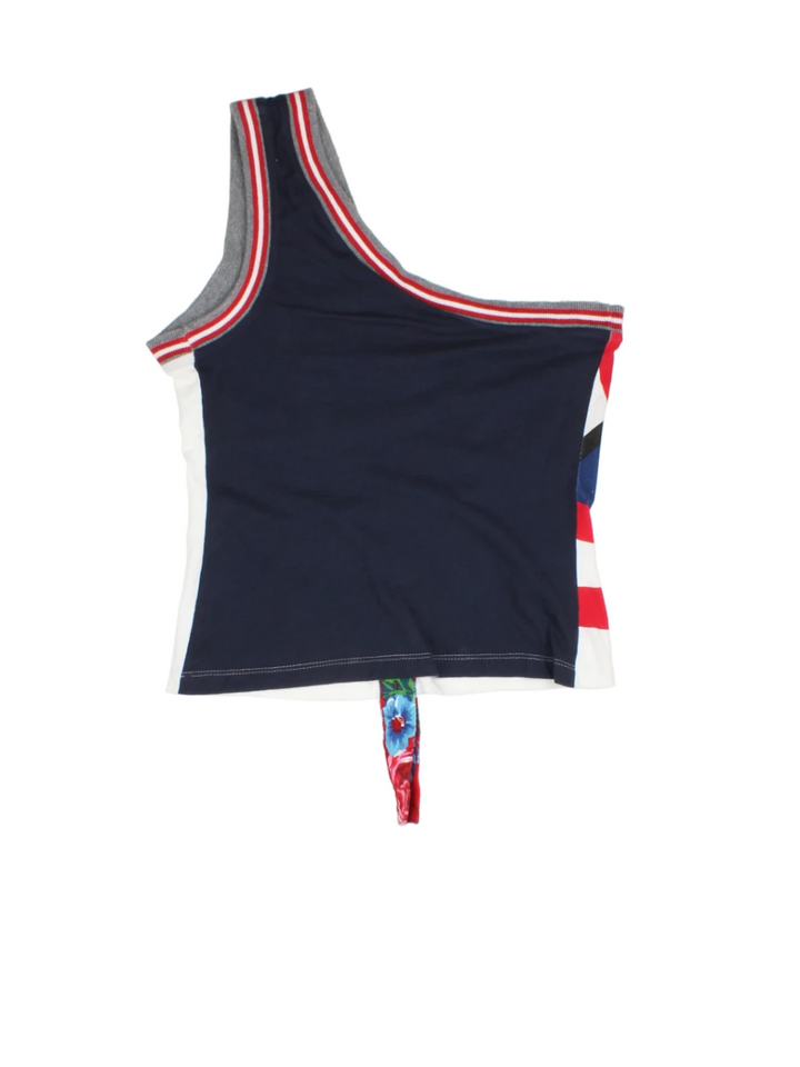 Y2K Dolce & Gabbana Asymmetrical Top (Size XXS)