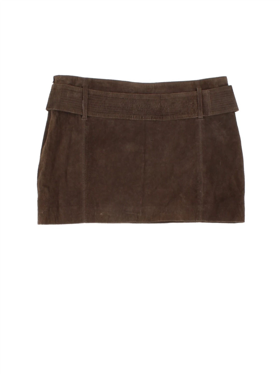 Y2K Jane Norman Suede Mini Skirt (Size L)