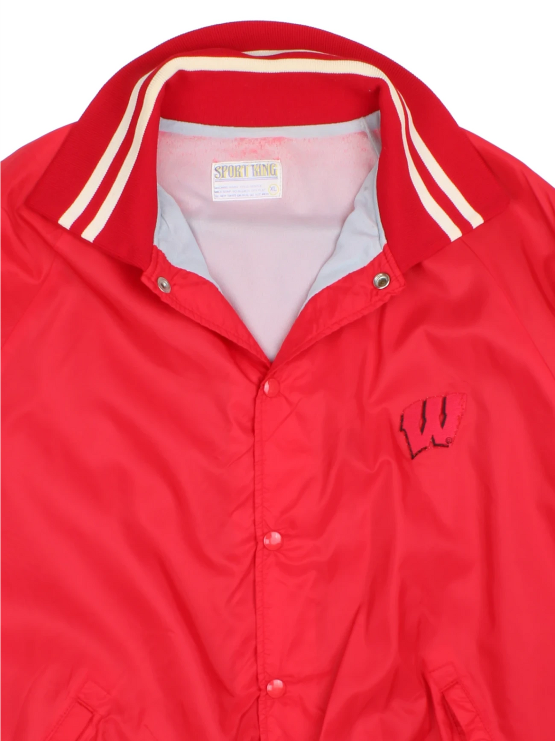 70s Wisconsin Badgers Varsity Jacket (Size XXL)