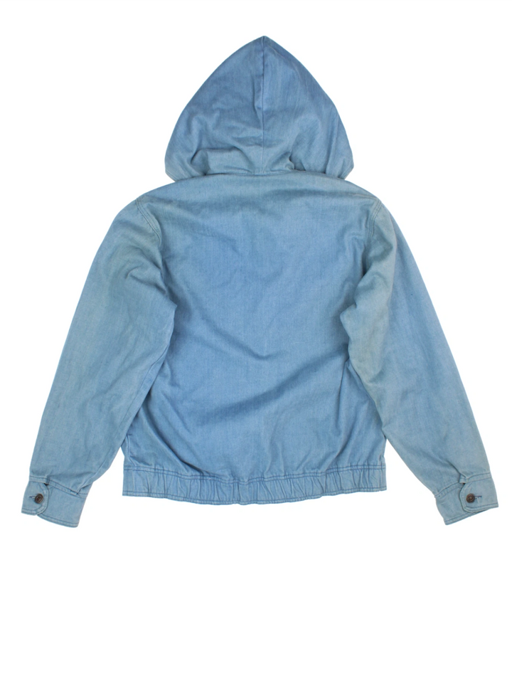 70s Levi's Moleskin Zip Hoodie (Size L)