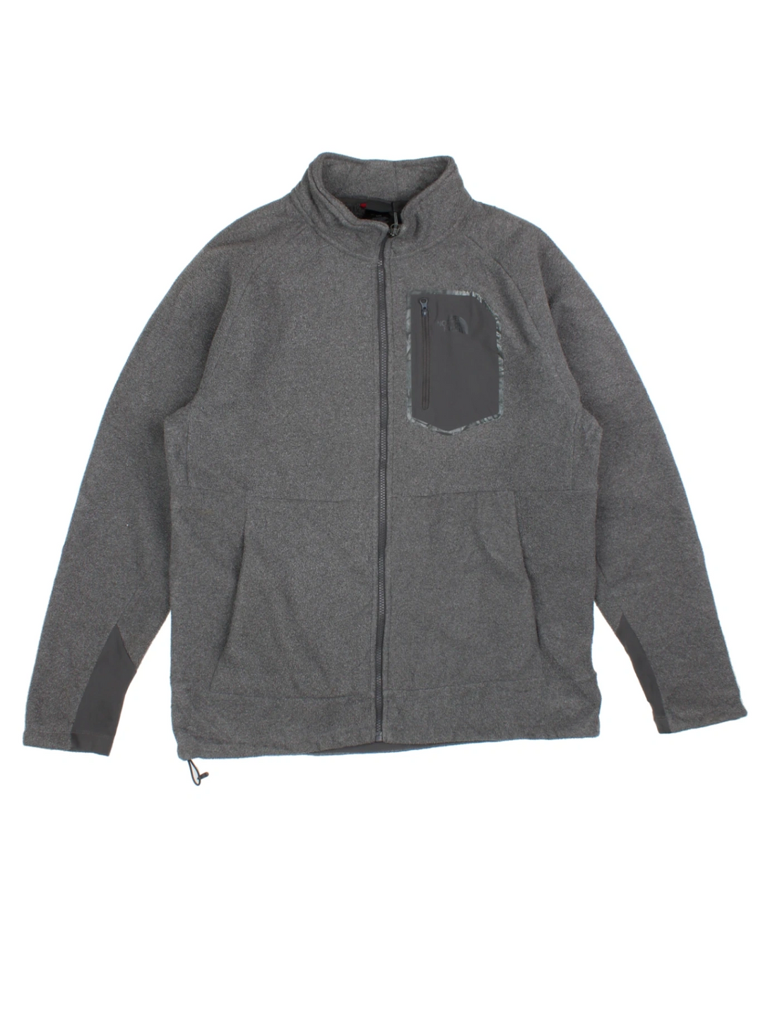 The North Face Crest Full Zip Fleece (Size L) - VintageFolk
