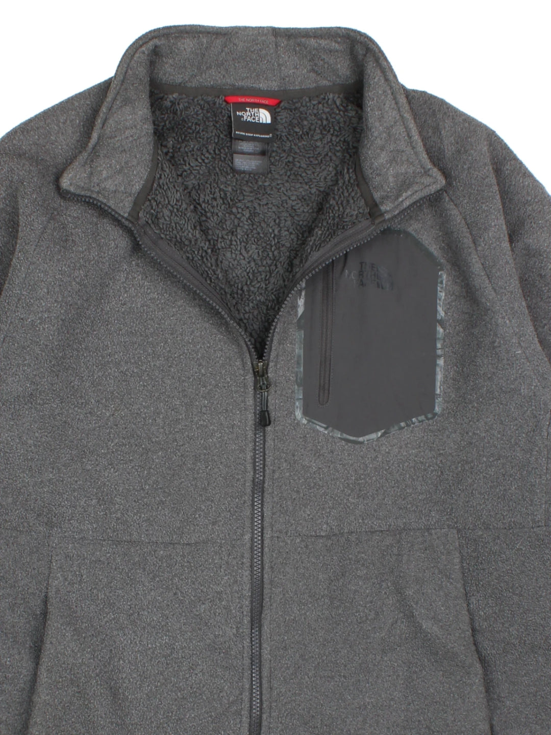 The North Face Crest Full Zip Fleece (Size L) - VintageFolk