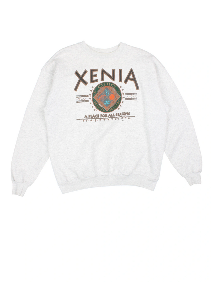 90's Xenia Ohio Graphic Sweatshirt (Size L)