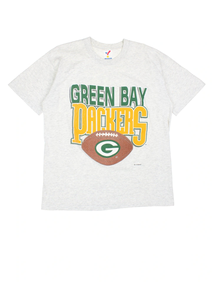 90's Green Bay Packers Football T-Shirt (Size L)