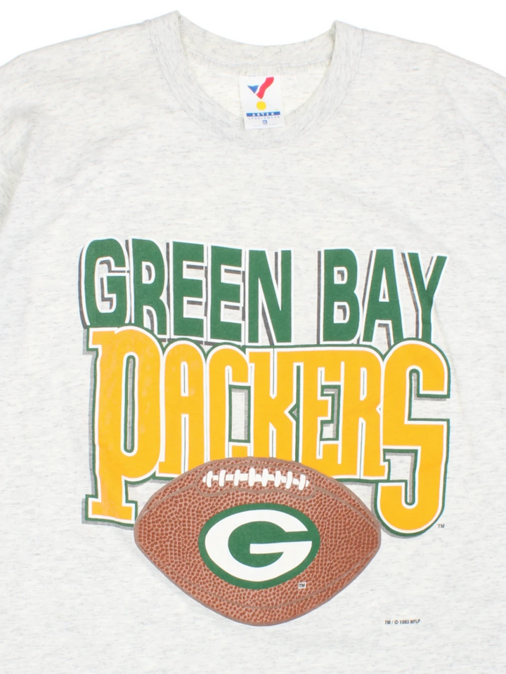 90's Green Bay Packers Football T-Shirt (Size L)