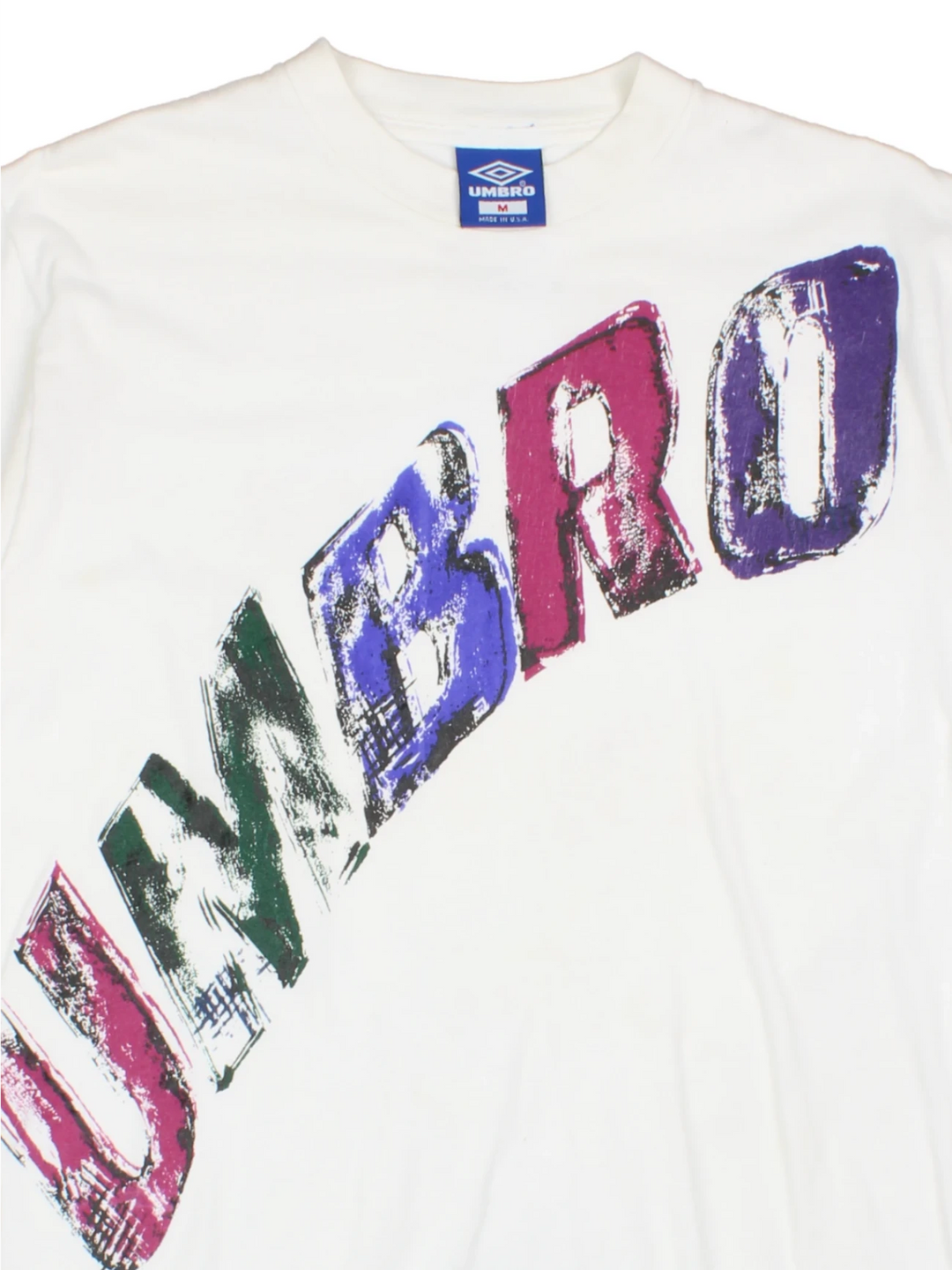 90's Umbro Single T-Shirt (Size S) - VintageFolk