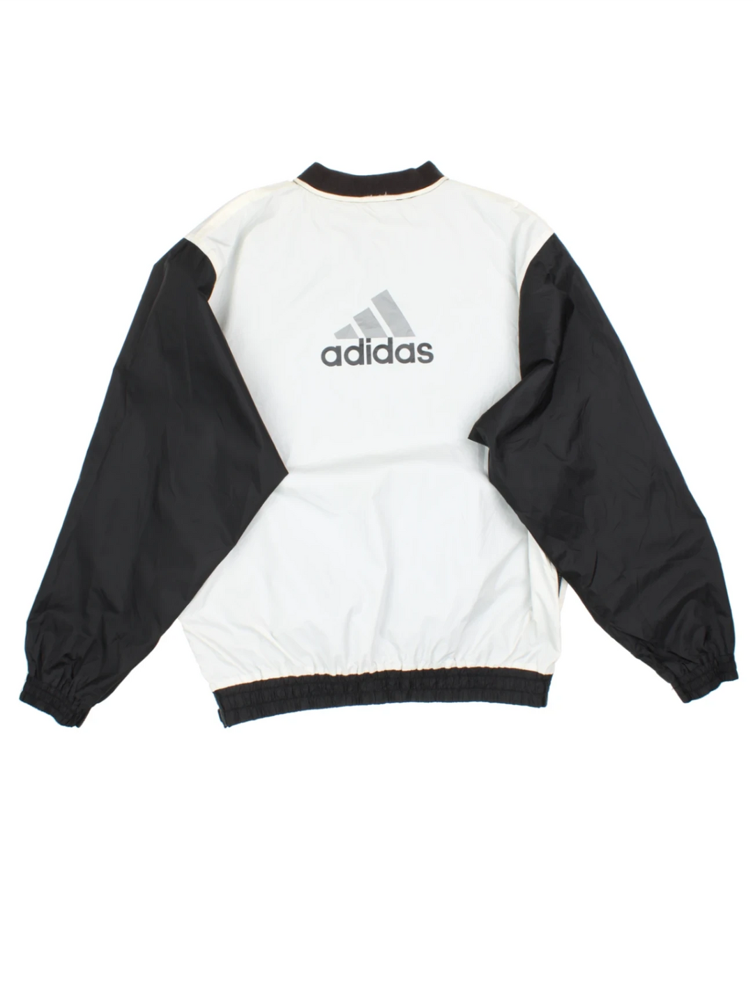 90's Adidas Pull On Reversible Windbreaker Jacket (Size L)