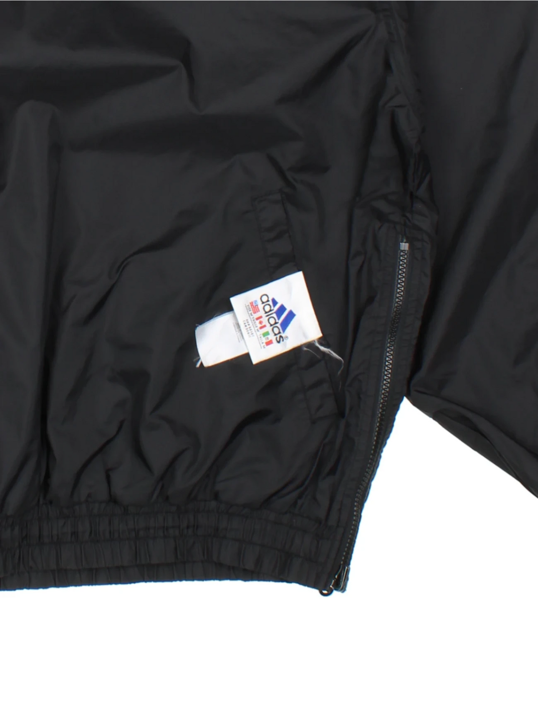 90's Adidas Pull On Reversible Windbreaker Jacket (Size L)