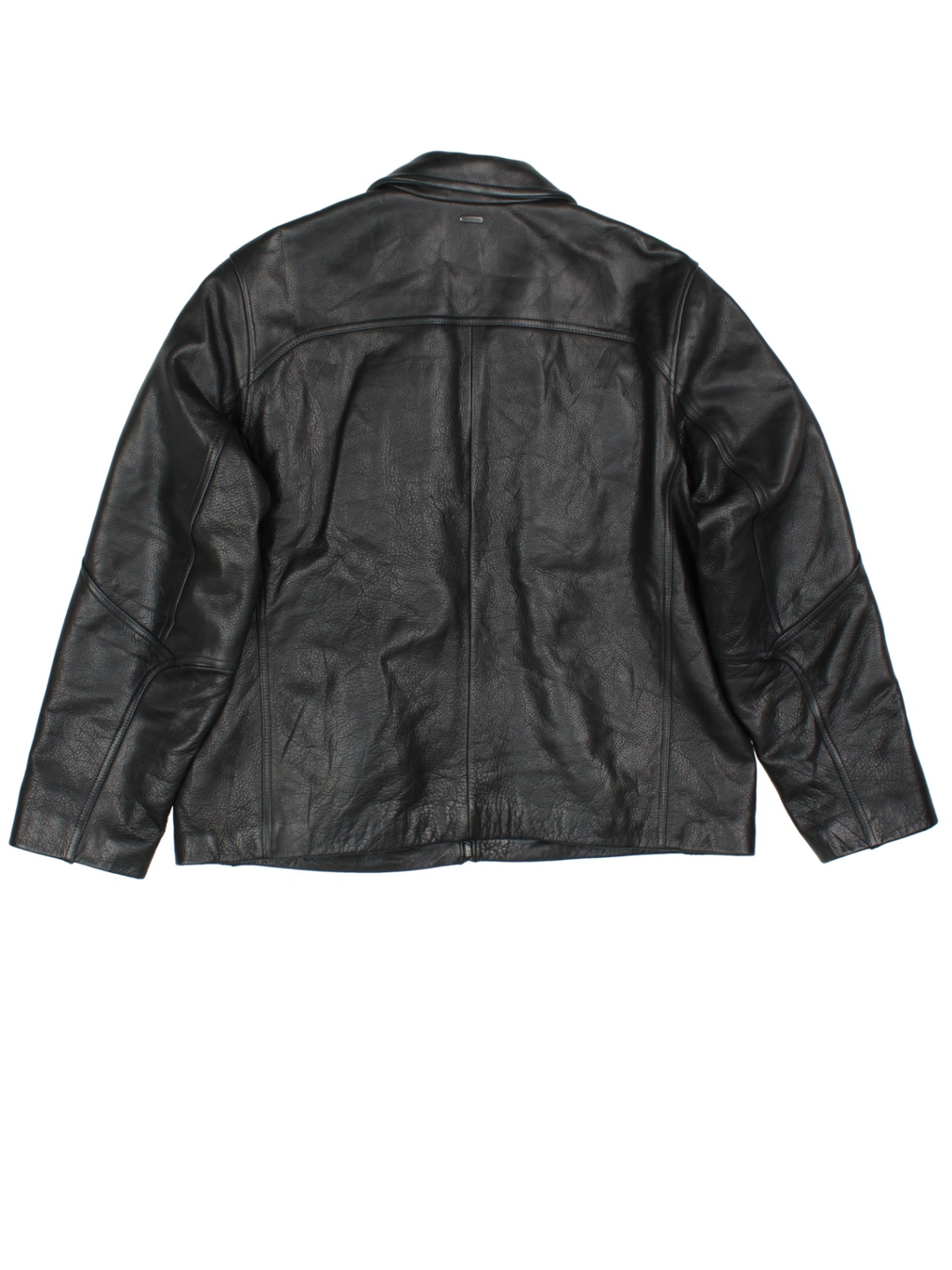 90's Calvin Klein Leather Jacket (Size XL)