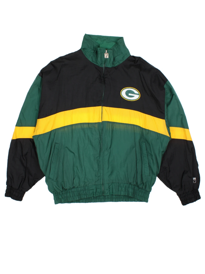 90s Green Bay Packers Tracksuit Top (Size XXXL)