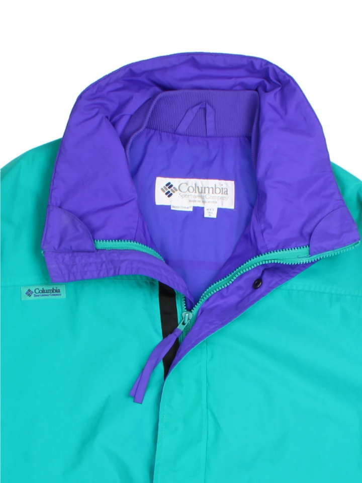 90s Columbia Bugaboo 3-in-1 Windbreaker Jacket (Size XXXL) - VintageFolk