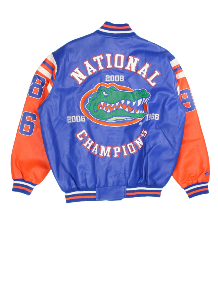08 Florida Gators National Champions Varsity Jacket (Size XXL)
