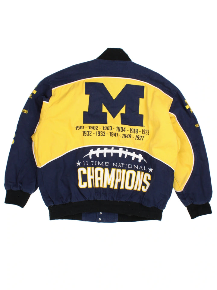 Michigan Wolverines Varsity Jacket (Size XXXL)