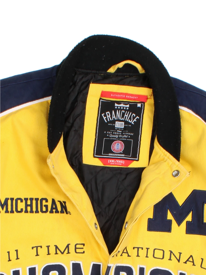 Michigan Wolverines Varsity Jacket (Size XXXL)