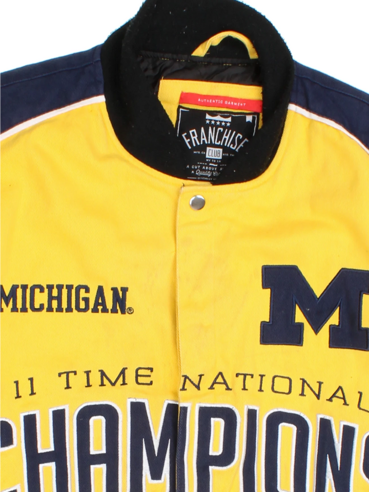 Michigan Wolverines Varsity Jacket (Size XXXL)