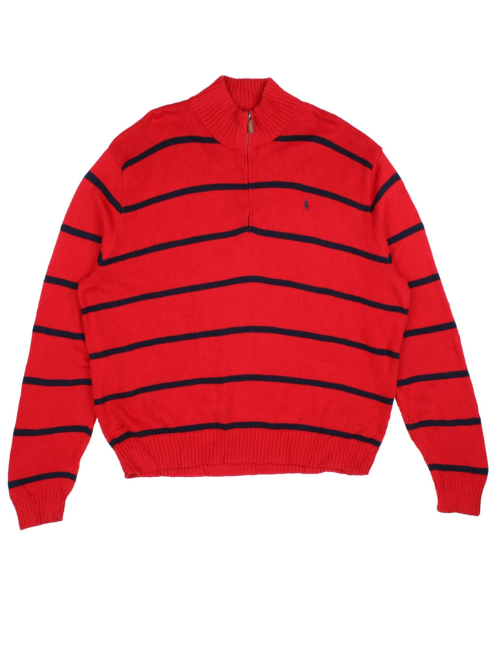 Ralph Lauren 1/4 Zip Jumper (Size XXL)