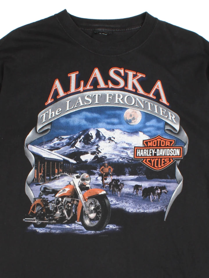00's Harley-Davidson Anchorage Alaska T-Shirts (Size M)