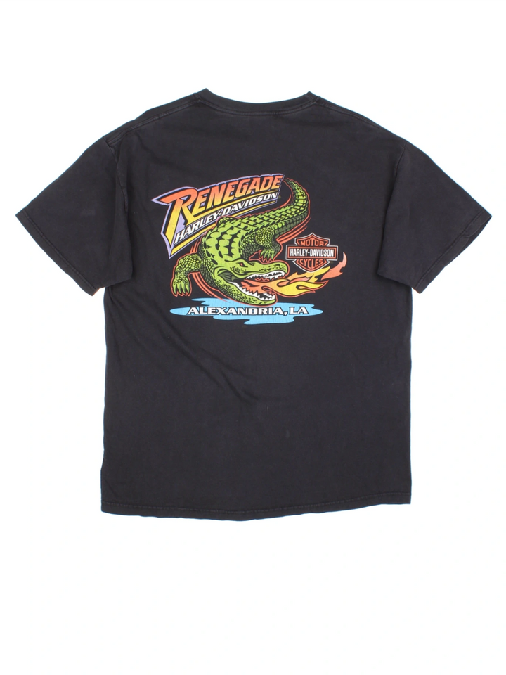 Harley-Davidson Alexiandria LA T-Shirts (Size XL)