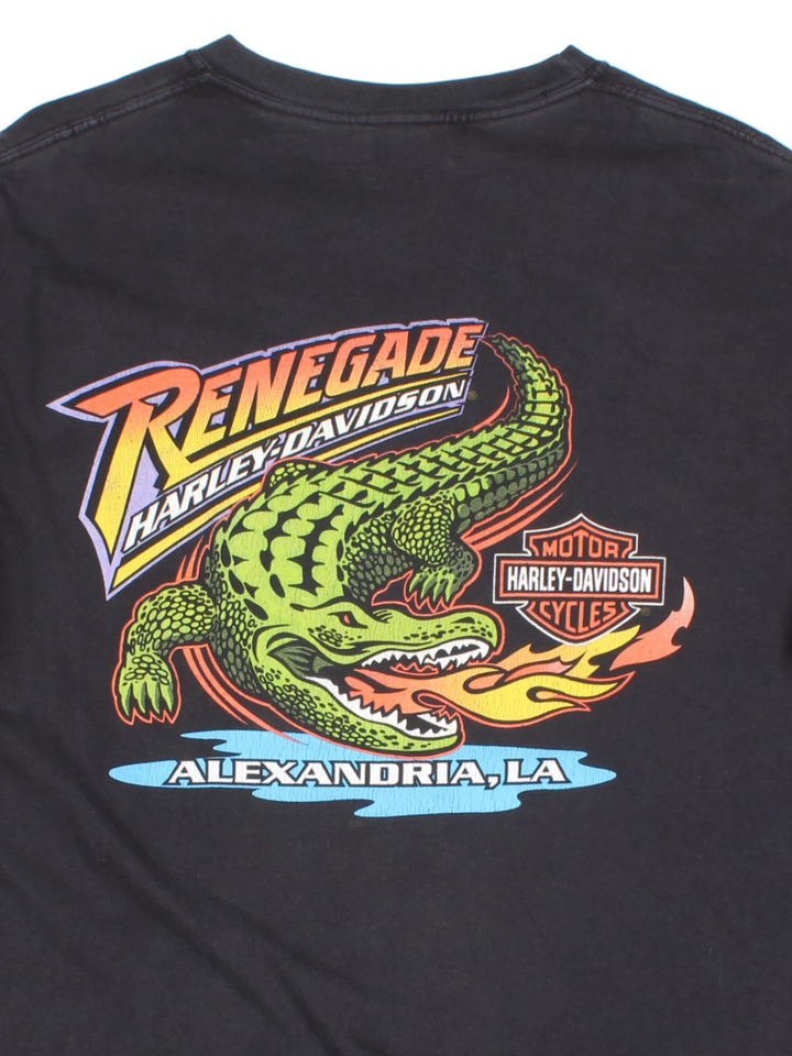 Harley-Davidson Alexiandria LA T-Shirts (Size XL)