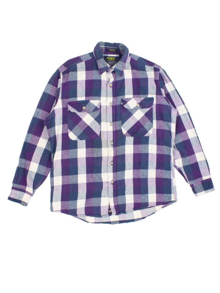 Osh Kosh Plaid Shirt (Size L)