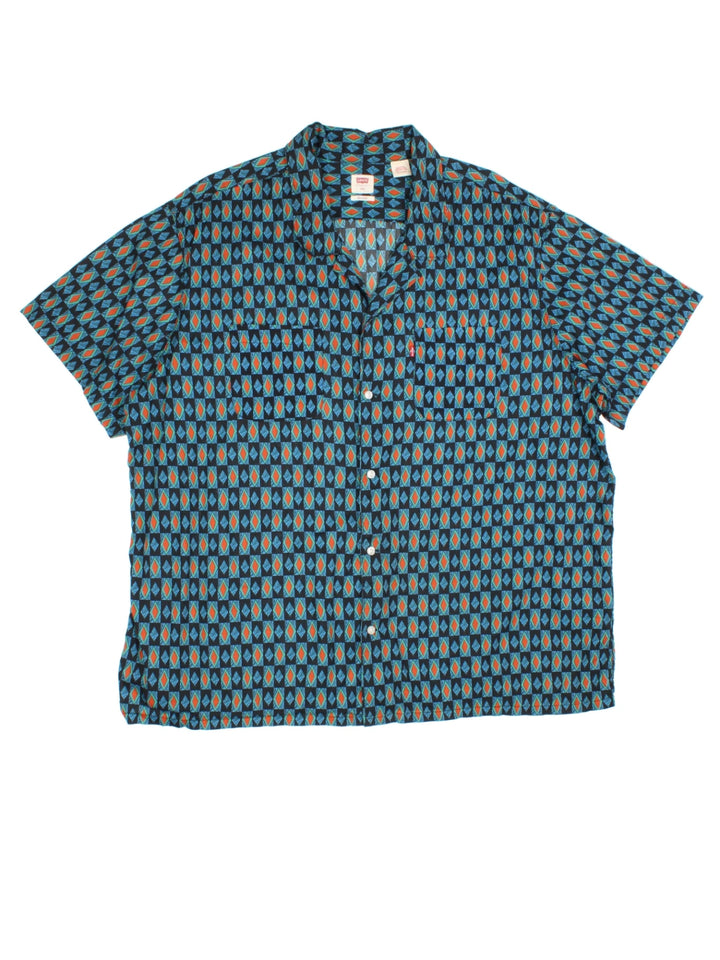 Levi Strauss Geometric Shirt (Size XXL)