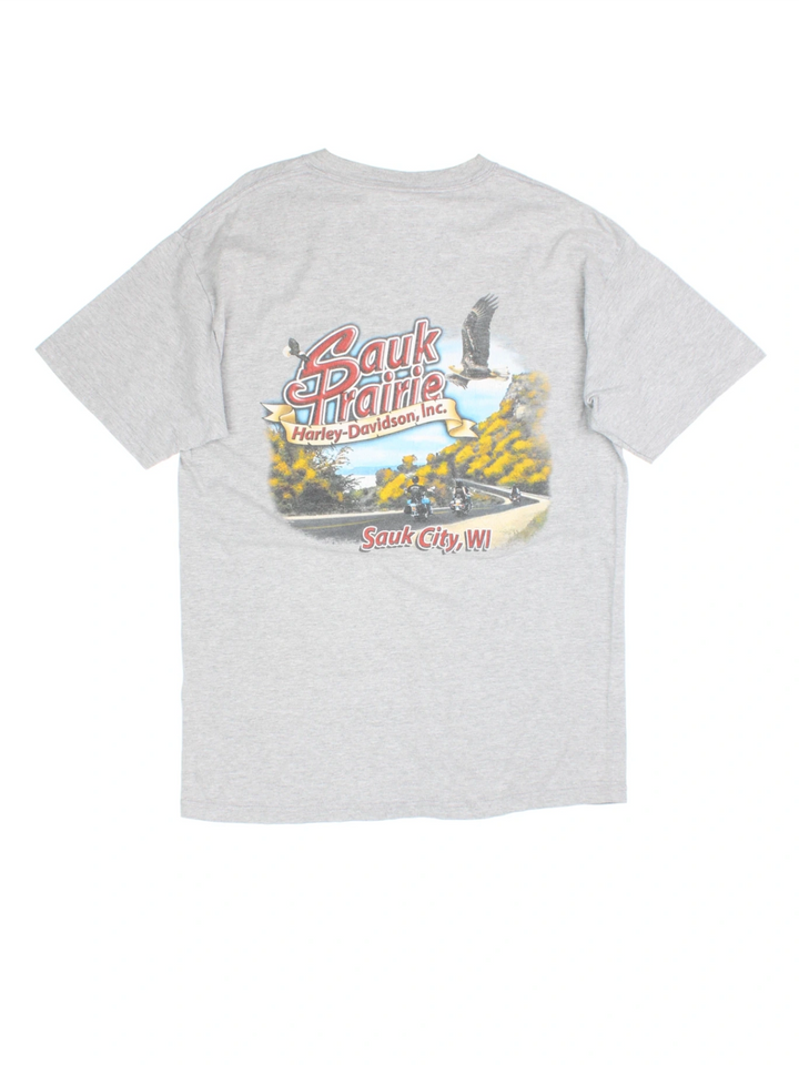 00's Harley-Davidson Sauk City T-Shirt (Size M)