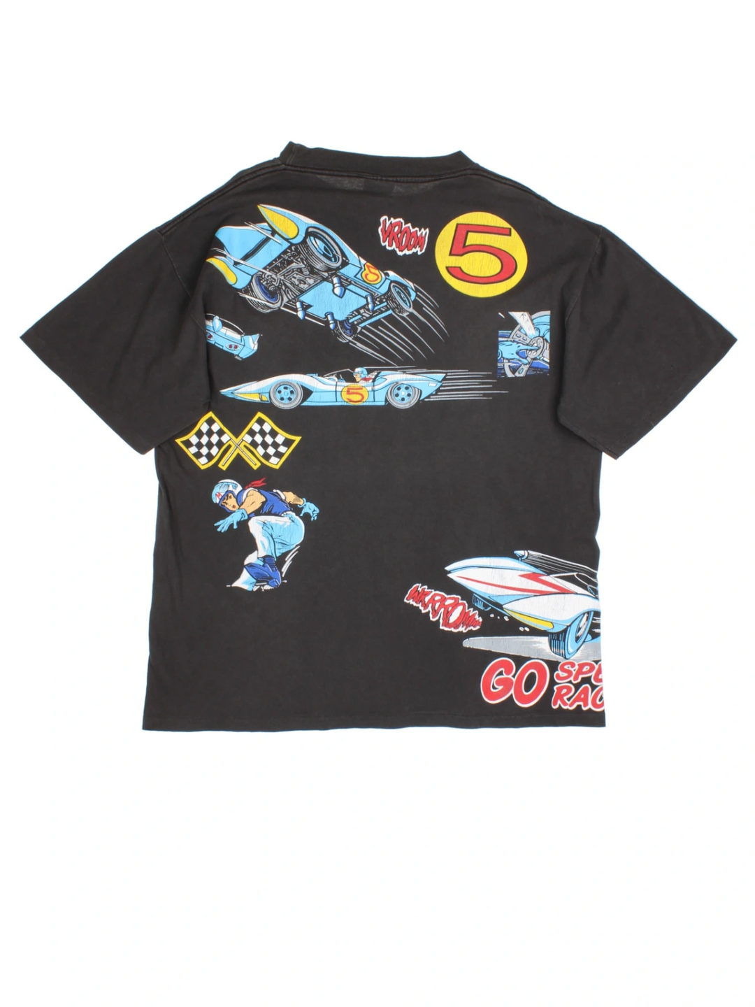 92 Speed Racer x Japanese Anime Single Stitch T-Shirt (Size L)