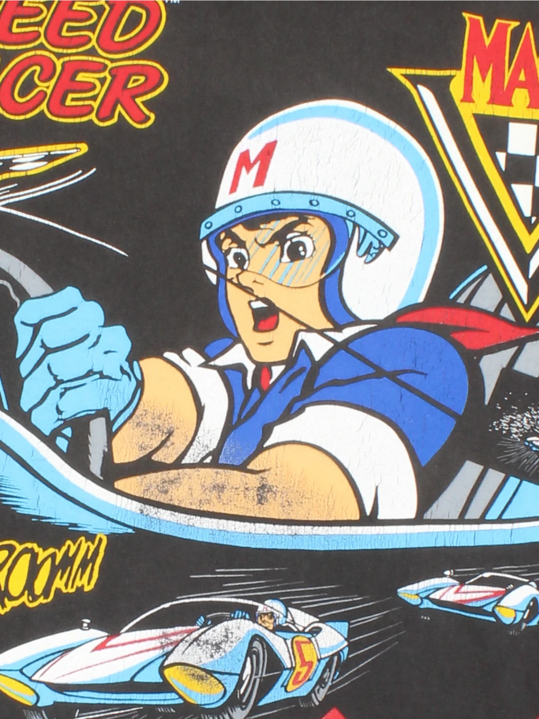 92 Speed Racer x Japanese Anime Single Stitch T-Shirt (Size L)