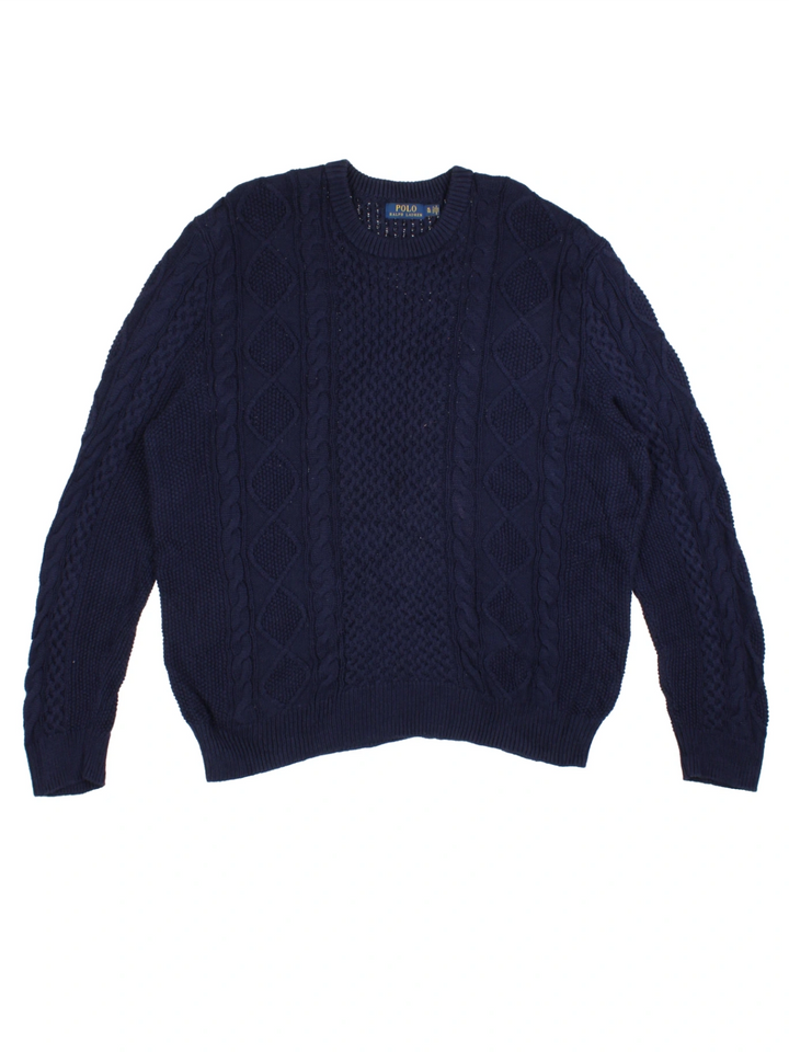 Ralph Lauren Cable Knit Jumper (Size XL)