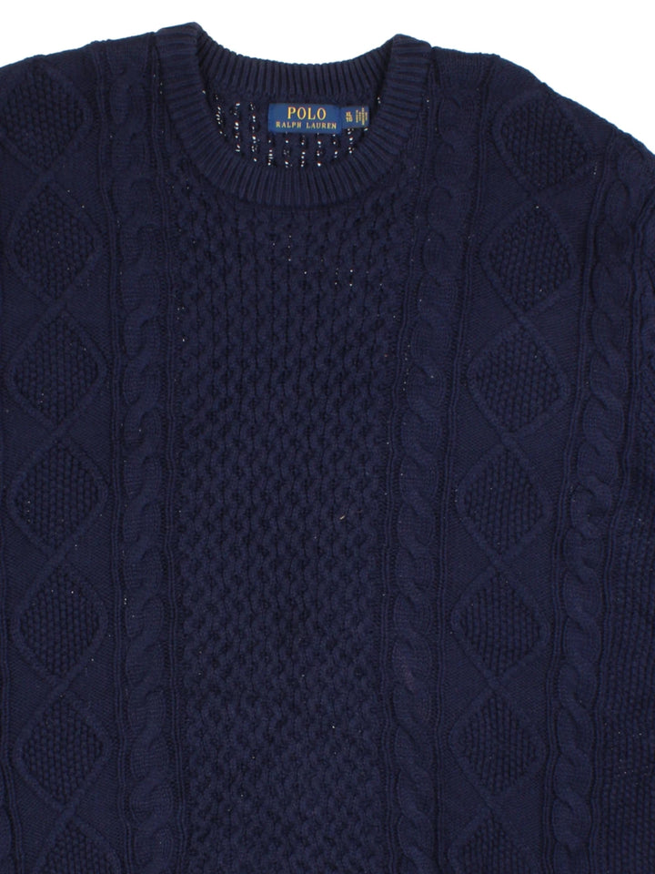 Ralph Lauren Cable Knit Jumper (Size XL)