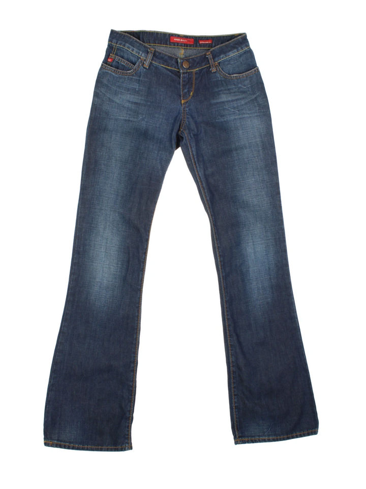Miss Sixty Low Rise Flared Jeans (Size L)