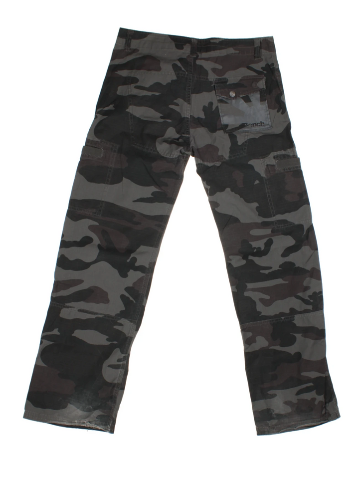 Bench Camo Cargo Trousers (Size L)