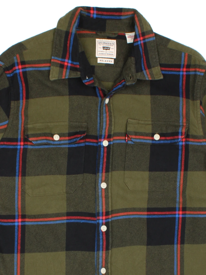 Levi Strauss Checked Shirt (Size M)