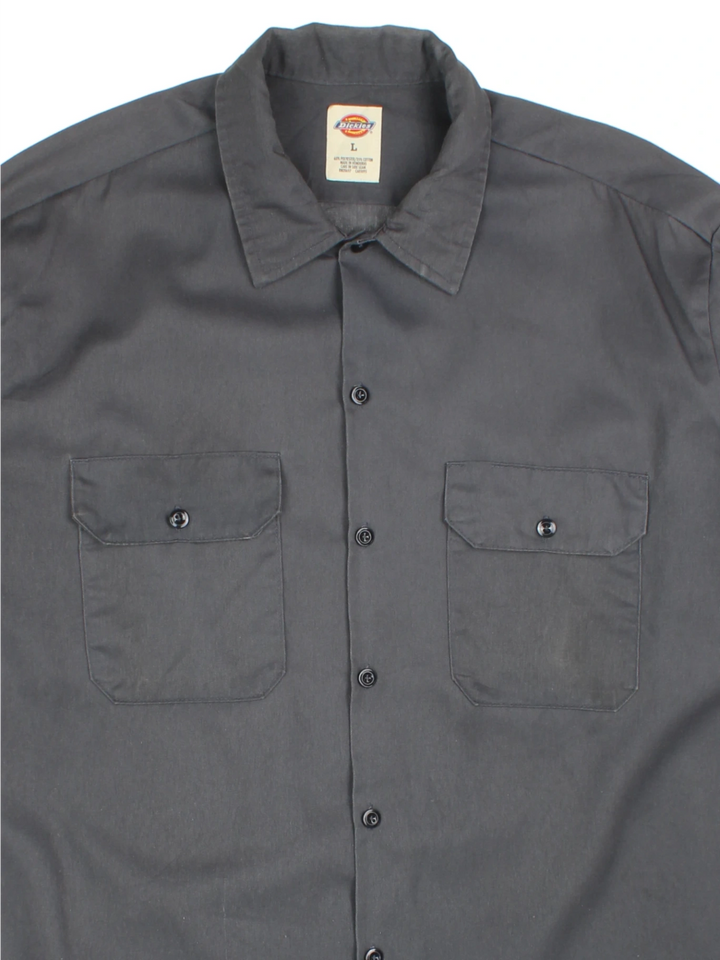 Dickies 574 Long Sleeve Work Shirt (Size L)