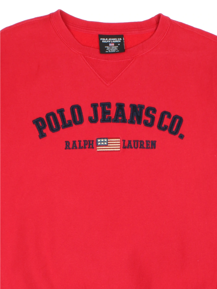 Ralph Lauren Spell Out Sweatshirt (Size L)