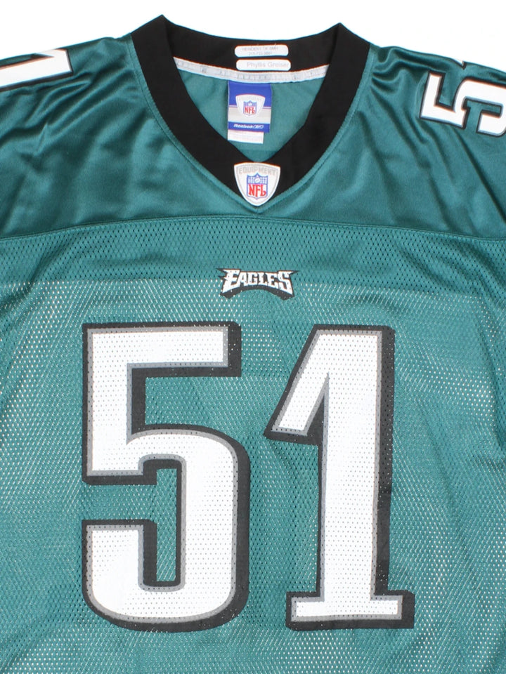 Reebok Philadelphia Eagles NFL Jersey (Size XL)