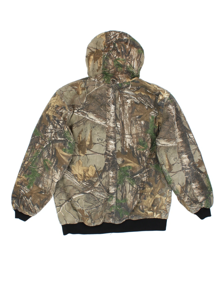 RealTree Camo Hooded Active Jacket (Size L)
