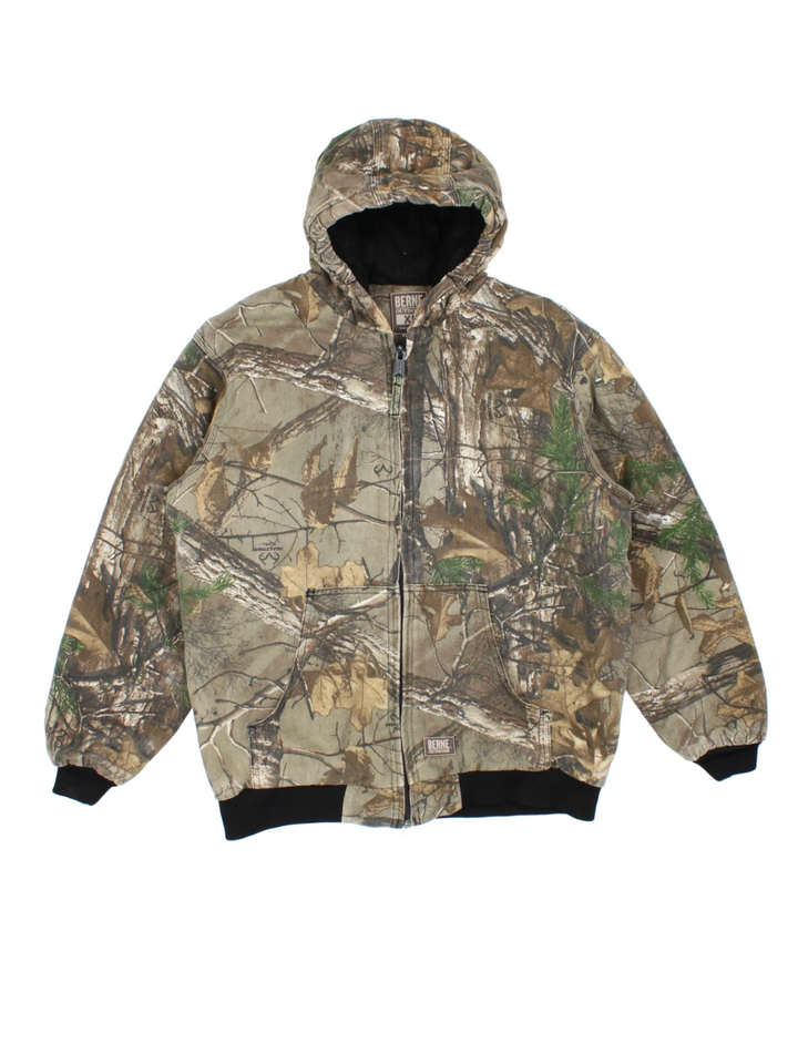 RealTree Camo Hooded Active Jacket (Size L)