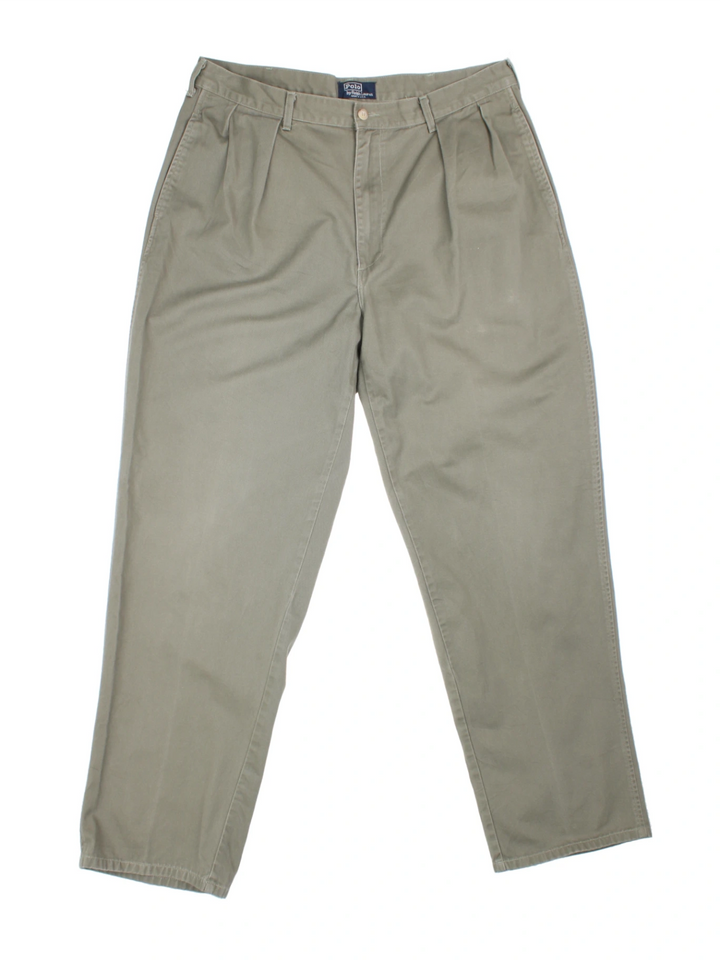 Ralph Lauren Pleat Front Trousers (Size L)