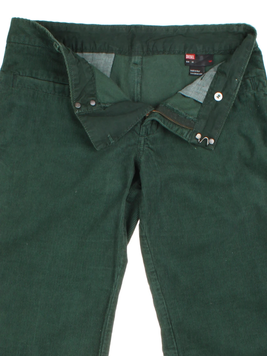Y2K Diesel Low Rise Cord Flares (Size XL)